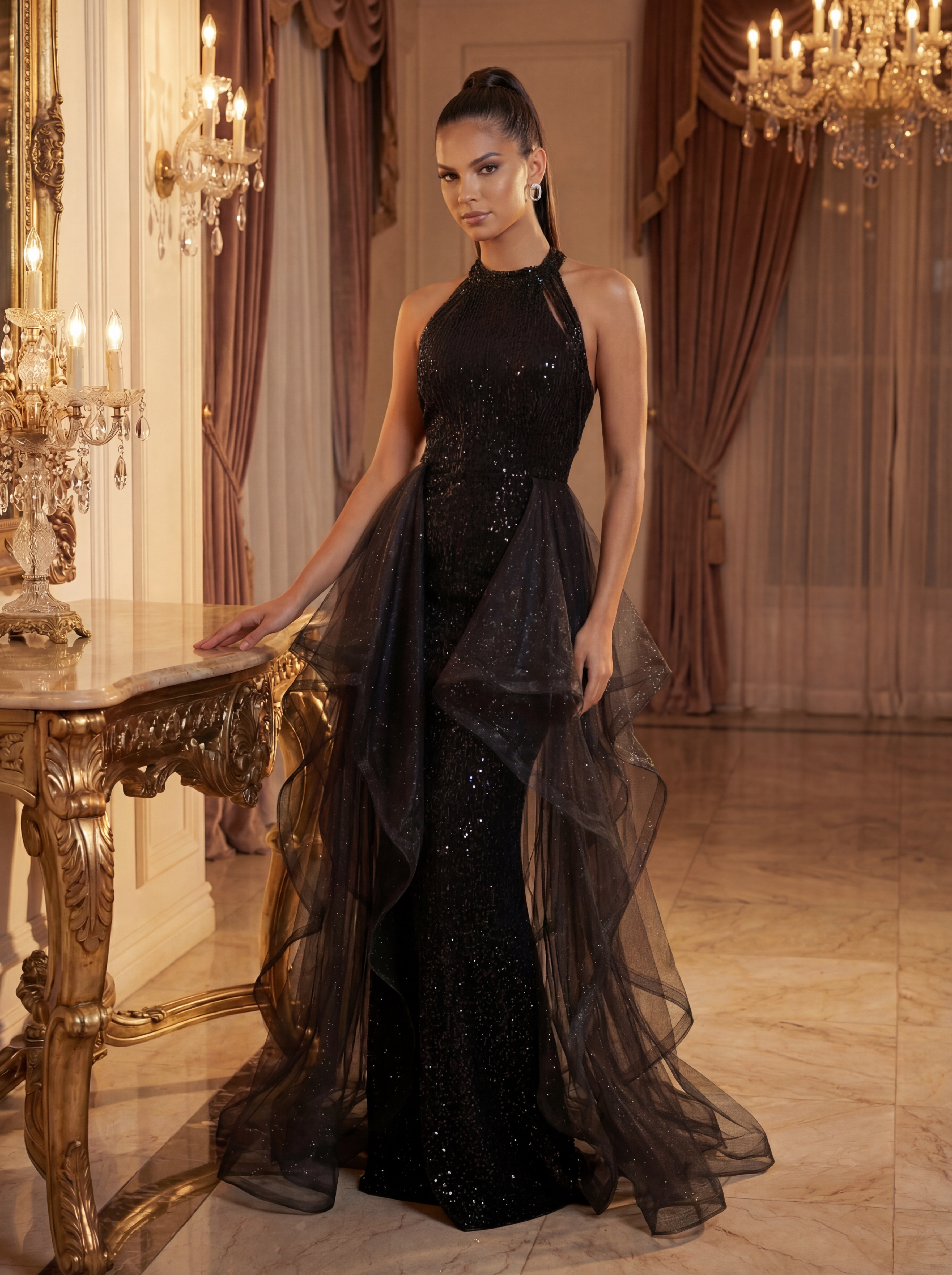 Midnight Eclipse Gown Nellysium Midnight Eclipse Gown Nellysium